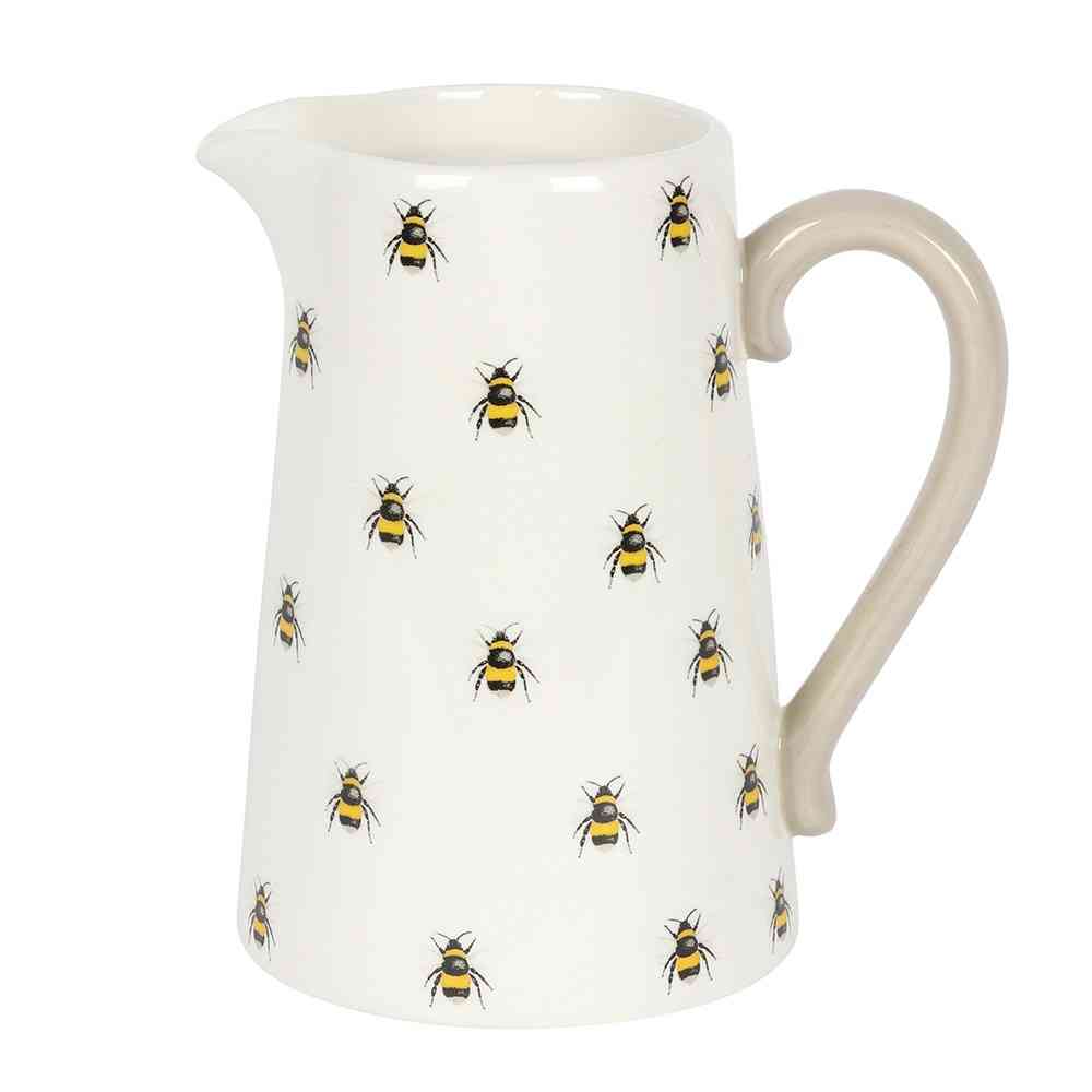 Something Different - Bee Ceramic Carafe de fleurs - Multicolore